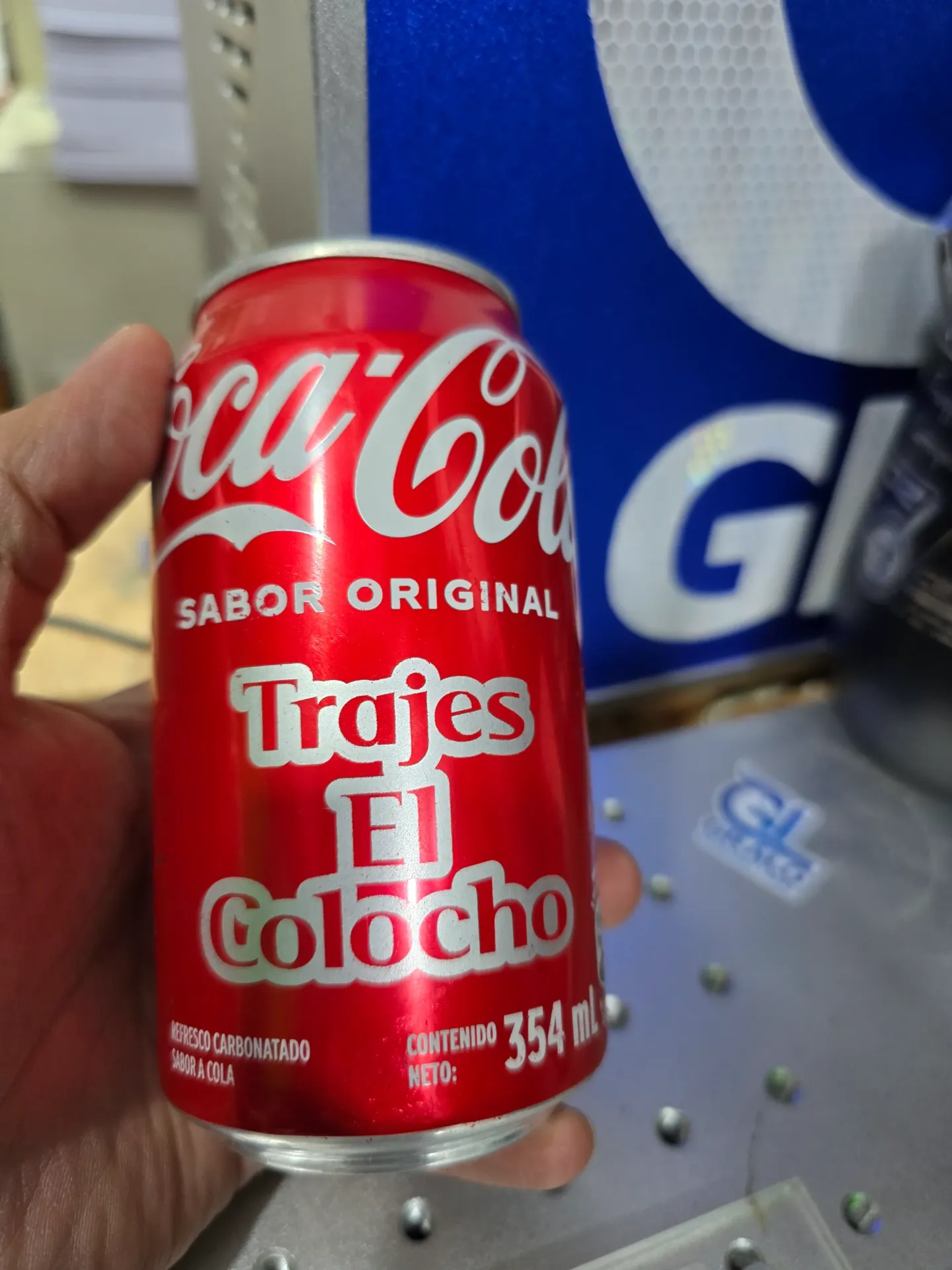 Coca Cola con Grabado de Nombre